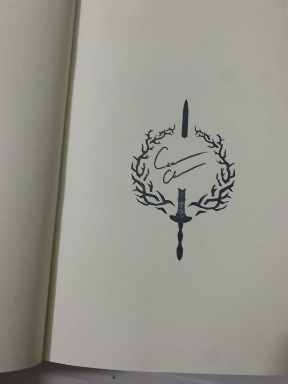 Lady Midnight — Blue Hardcover Decorative Book by Cassandra Clare